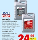 Formula Super 10W-40 oder Formula Super 5W-40 Angebote von Liqui Moly bei E center Kirchheim für 24,99 €