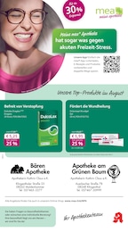 mea - meine apotheke Prospekt für Markneukirchen: "Unsere August-Angebote", 4 Seiten, 01.08.2025 - 31.08.2025