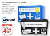 KFZ-Verbandkasten Angebote von Cartrend bei GLOBUS Weimar für 4,99 €