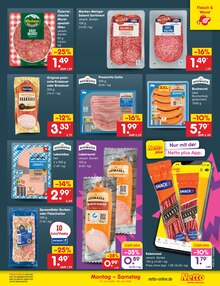 Fleisch im Netto Marken-Discount Prospekt "Aktuelle Angebote" mit 68 Seiten (Hamburg)