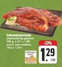 Schweinekammsteaks Angebote bei EDEKA Altenburg für 1,29 €