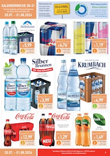 Red Bull im Finkbeiner Prospekt "DIE DURSTSTRECKE ENDET HIER" mit 10 Seiten (Ulm)