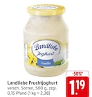 Aktuelle Joghurt Angebote bei EDEKA in Karlsruhe Aktuelles Fruchtjoghurt Angebot bei EDEKA in Karlsruhe ab 1,19 €