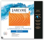 Saumon fumé Norvège - LABEYRIE - Intermarché Super à Metz Saumon fumé Norvège - LABEYRIE en promo chez Intermarché Super Metz à 5,89 €