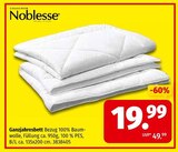 Ganzjahresbett von Noblesse im aktuellen Segmüller Prospekt für 19,99 €