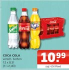 COCA COLA im Angebot bei Getränke Oase in Beckum COCA COLA Angebote bei Getränke Oase Beckum für 10,99 €