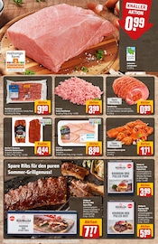 Aktueller REWE Prospekt mit Hackfleisch, "Dein Markt", Seite 9
