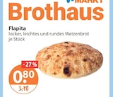Brothaus Flapita im V-Markt Prospekt Brothaus Flapita von V-MARKT im aktuellen V-Markt Prospekt für 0,80 €