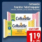Feuchtes Toilettenpapier im Angebot bei EDEKA in Dortmund Feuchtes Toilettenpapier Angebote von Cottonelle bei EDEKA Dortmund für 1,19 €