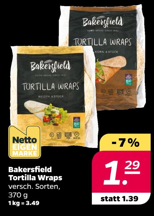 Tortilla Wraps