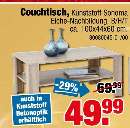tejo's SB Lagerkauf Aschersleben - Couchtisch Couchtisch Angebot bei tejo's SB Lagerkauf Aschersleben im Prospekt 21 Jahre tejo's SB Lagerkauf