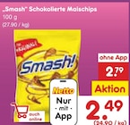 Aktuelles Smash Schokolierte Maischips Angebot bei Netto Marken-Discount in Hildesheim ab 2,49 €