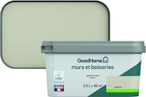 Peinture(d) intérieure couleur Murs et boiseries GoodHome Cancún beige satin 2,5L - GoodHome - Castorama à Nantes Peinture(d) intérieure couleur Murs et boiseries GoodHome Cancún beige satin 2,5L - GoodHome en promo chez Castorama Nantes à 27,90 €