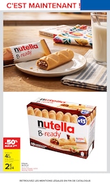 Promos Nutella dans le catalogue "LE MOIS MONOPOLY" de Carrefour Nutella en promo dans le catalogue Carrefour à la page 3