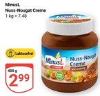 Nuss-Nougat Creme Angebote von MinusL bei GLOBUS Wiesbaden für 2,99 €