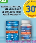 Promo GAMMES XTRASLIM. XTRASLIM NOIRE ET BRULACTIV FORT FORTÉ PHARMA à  dans le catalogue E.Leclerc à Chaumontel