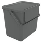 Poubelle de tri Loops 25L - SUNDIS - Carrefour à Saint-Denis Poubelle de tri Loops 25L - SUNDIS en promo chez Carrefour Saint-Denis à 8,99 €