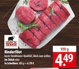 Rinderfilet Angebote von Block House bei famila Nordost Elmshorn für 4,49 €