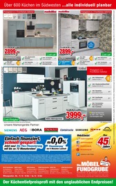 Aktueller Die Möbelfundgrube Prospekt mit Einbauküchen, "NEUERÖFFNUNG", Seite 12