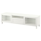 TV-Bank weiß/Hanviken/Stubbarp Klarglas weiß im Angebot bei IKEA in Quickborn TV-Bank weiß/Hanviken/Stubbarp Klarglas weiß Angebote von BESTÅ bei IKEA Quickborn für 272,00 €
