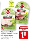 veganer Schinken Spicker oder vegane Salami bei EDEKA im Edesheim Prospekt für 1,11 €