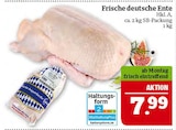 Frische deutsche Ente Angebote von Hkl. A bei Marktkauf Schwabach für 7,99 €