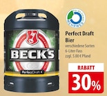 Aktuelles Beck's Perfect Draft Bier Angebot bei famila Nordost in Kiel