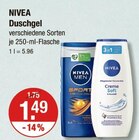 Duschgel Angebote von NIVEA bei V-Markt München für 1,49 €