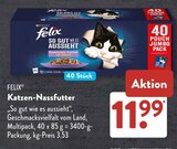 Aktuelle Katzenfutter Angebote bei ALDI SÜD in Mülheim (Ruhr) Aktuelles Katzen-Nassfutter Angebot bei ALDI SÜD in Mülheim (Ruhr) ab 11,99 €