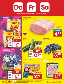 Nudeln im Netto Marken-Discount Prospekt "Aktuelle Angebote" mit 59 Seiten (Gelsenkirchen)