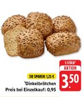 Aktuelle Wecker Angebote bei EDEKA in Saarbrücken Aktuelles Dinkelbrötchen Angebot bei EDEKA in Saarbrücken ab 0,95 €