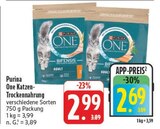 Aktuelle Katzenfutter Angebote bei E center in Dresden Aktuelles One Katzentrockennahrung Angebot bei E center in Dresden ab 2,69 €