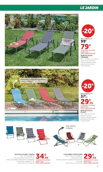 Promotion Parasol dans le prospectus Super U, valable du 28/04/2026 au 10/05/2026 Promo Parasol dans le catalogue Super U du moment à la page 5