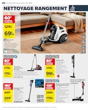 Aspirateur Balai Angebote im Prospekt "LE MOIS À VOS MARQUES, PRÊTS, PARTEZ !" von Carrefour Aspirateur Balai Angebote im Prospekt "LE MOIS À VOS MARQUES, PRÊTS, PARTEZ !" von Carrefour auf Seite 102