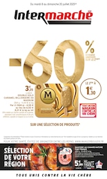 Prospectus Intermarché à Saint-Michel-l'Écluse-et-Léparon, "-60% DE REMISE IMMÉDIATE SUR LE 2ÈME", 44 pages, 08/07/2025 - 20/07/2025