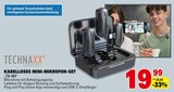 KABELLOSES MINI-MIKROFON-SET Angebote von TECHNAXX bei E center Darmstadt für 19,99 €