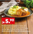 Deftige Kohlroulade für 5,90 € bei porta Möbel im Angebot Deftige Kohlroulade im aktuellen porta Möbel Prospekt