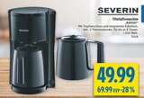 Filterkaffeemaschine KA9307 Angebote von Severin bei diska Freiberg für 49,99 €
