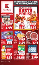 Kaufland Supermarkt Prospekt der aktuellen Woche mit 70 Seiten, gültig von 08.10.2026 bis 14.10.2026, in Jever und Umgebung Aktueller Kaufland Supermarkt Prospekt in Jever und Umgebung, "Hier bin ich richtig" mit 70 Seiten, 08.10.2026 - 14.10.2026