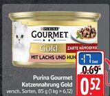 E center - Gourmet Katzennahrung Gold Angebot im Prospekt Gourmet Katzennahrung Gold bei E center im Prospekt "" für 0,52 €