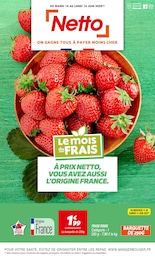 Prospectus Netto à Sartrouville "Le mois du FRAIS", 1 page, 10/06/2025 - 16/06/2025