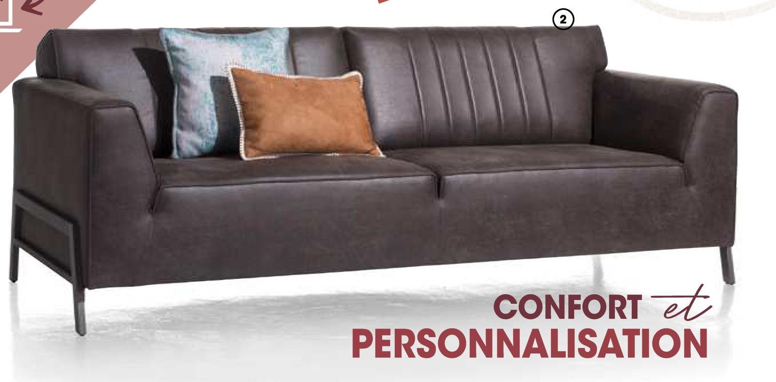 H&H Vaujours - Canapé Zembla Promo Canapé Zembla dans le catalogue H&H Soldes & Promos à Vaujours