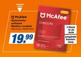 Aktuelles Sicherheitssoftware McAfee LiveSafe Angebot bei expert in Moers ab 19,99 €