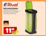 Müllsackständer Angebote von Rival bei E center Wiesbaden für 11,99 €