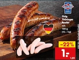 Netto Marken-Discount - Orig. Thüringer Roster Angebot im Prospekt Orig. Thüringer Roster bei Netto Marken-Discount im Prospekt "" für 1,00 €