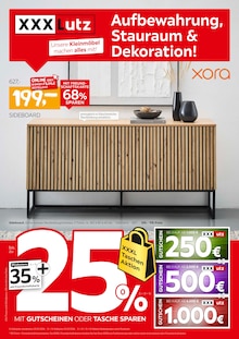 XXXLutz Möbelhäuser Altötting Prospekt "Aufbewahrung, Stauraum & Dekoration!" mit 8 Seiten