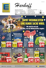 Supermarkt Prospekt von EDEKA Bergkamen EDEKA Prospekt: "Aktuelle Angebote", 30 Seiten, 15.12.2025 - 20.12.2025