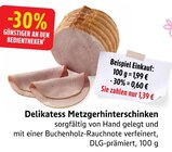 Delikatess Metzgerhinterschinken bei EDEKA im Prospekt "" für 1,39 €