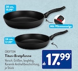 Titan-Bratpfanne von CROFTON im aktuellen ALDI SÜD Prospekt für 17,99 €