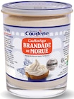 Brandade de Morue - COUDÈNE - Intermarché Super à Valence Brandade de Morue - COUDÈNE en promo chez Intermarché Super Valence à 1,47 €